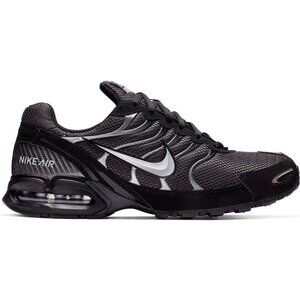 NWT Nike Men Air Max Torch 4 Shoes, Anthracite/Metallic Silver-Black, 8.5